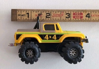 VTG SCHAPER STOMPER 4X4 Yellow Jeep Scrambler Runs And Lights Rare