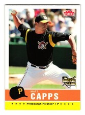 2006 Fleer Tradition #136 Matt Capps Pittsburgh Pirates Rookie