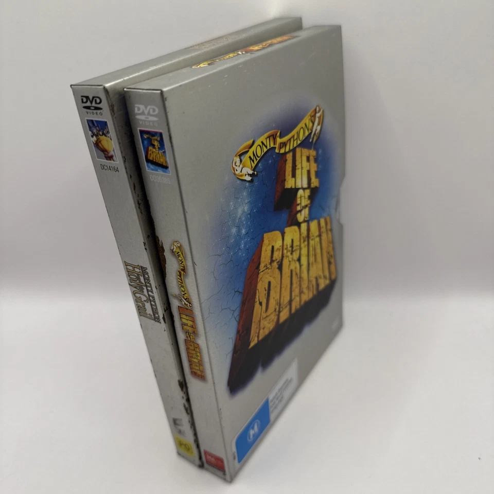 Monty Python & The Holy Grail + Life Of Brian Collectors Edition Steel Books DVD - Image 3 of 4