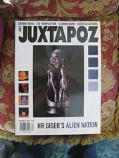JUXTAPOZ #35 2001 Magazine HR GIGER Derek Hess Glenn Barr Cars & Guitars ART