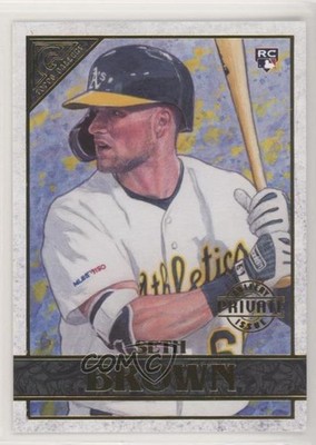 2020 Topps Gallery Private Issue 21/250 Seth Brown #79 Rookie RC z6b