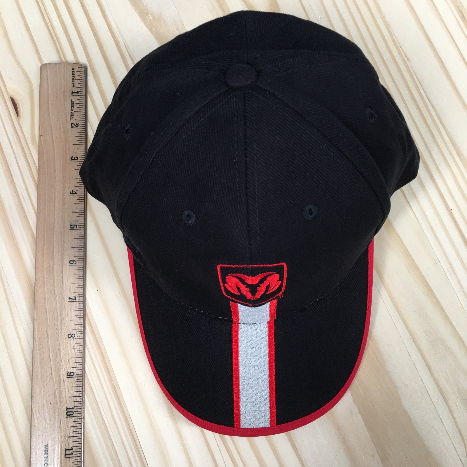 Dodge Ram Speedway Blues Baseball Cap Unisex OS Adjustable Embroidered Black image 4