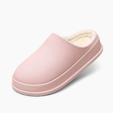 Cushion Slides with Fur - Cloud Slides slippers for women size Pink 10 New