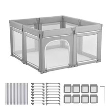 Baby Playpen 78.7 X 70.1 In. Extra Large Toddlers Playpen Foldable Baby Fence Pl