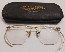 Vintage Gold Filled Bausch and Lomb Eyeglasses B and L 1/10 12K