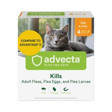 Advecta Plus Topical Flea Treatment for Cats and Kittens, Flea Prevention and...