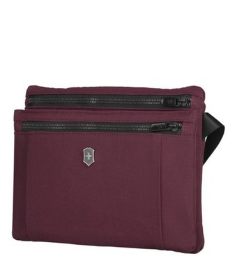NWT Victorinox Women's Lifestyle Accessory Compact Crossbody Travel Bag Beetroot
