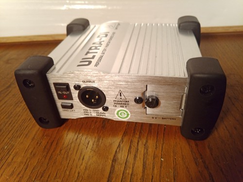 Behringer ULTRA-DI DI100 Pro Akku/Phantom Powered Guitar etc DI-Box UNGETESTET - Bild 4 von 10