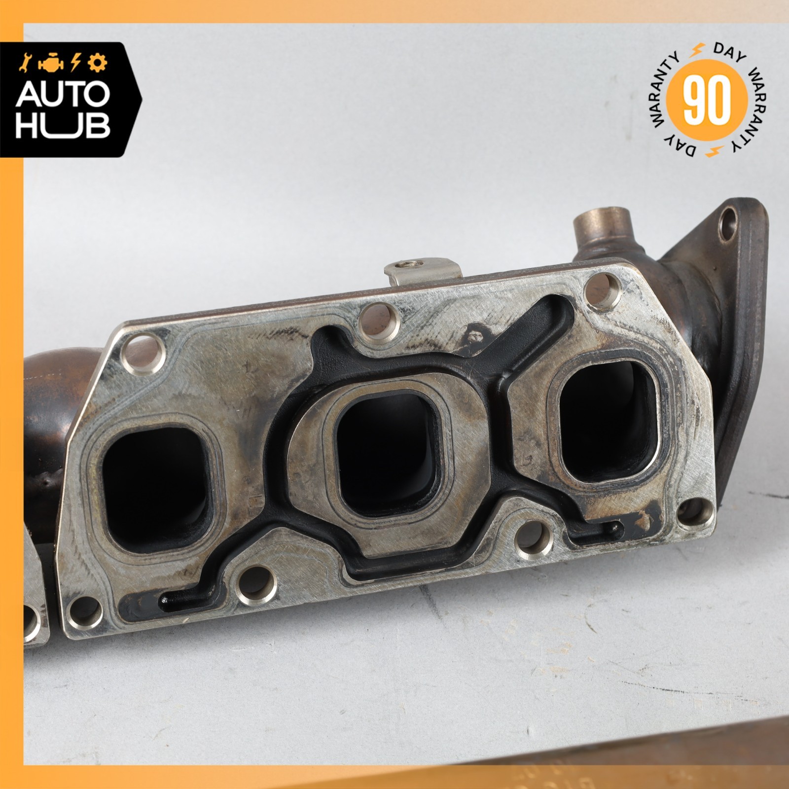 03-13 Bentley Continental GT GTC 6.0L W12 Exhaust Manifold Set 07C253018AC OEM