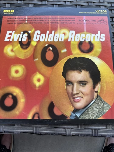 SEALED Elvis Presley ‎– Elvis' Golden Records LSP-1707(e) Stereo US Reissue