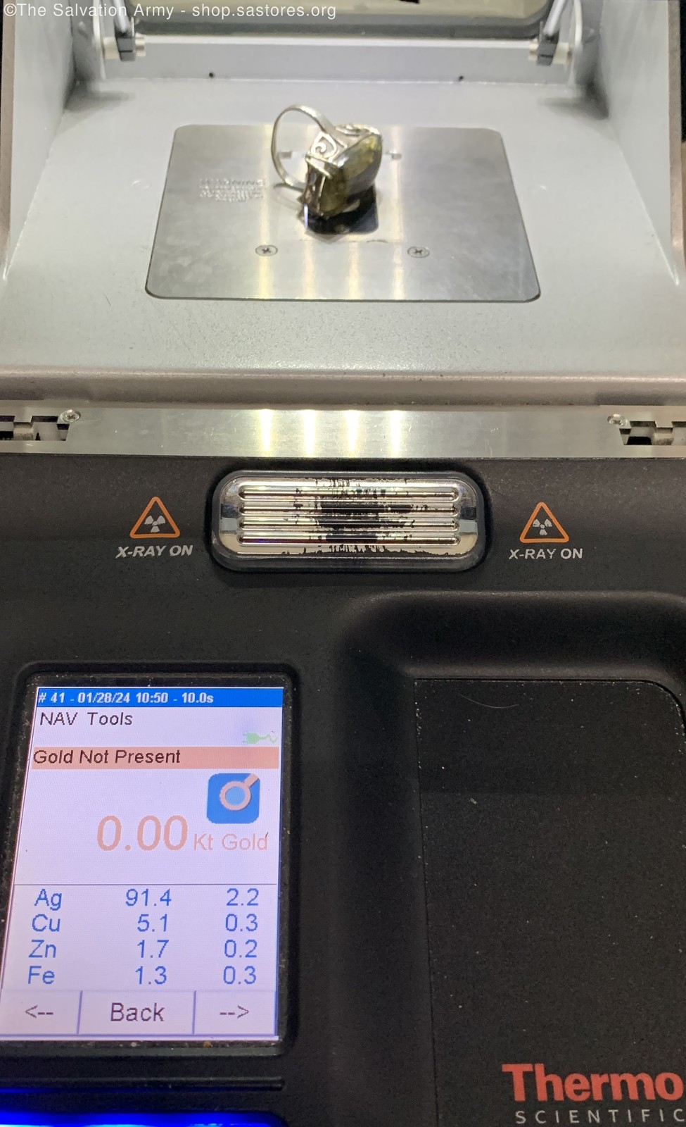 925 Sterling Silver Large Rectangular Labradorite… - image 10