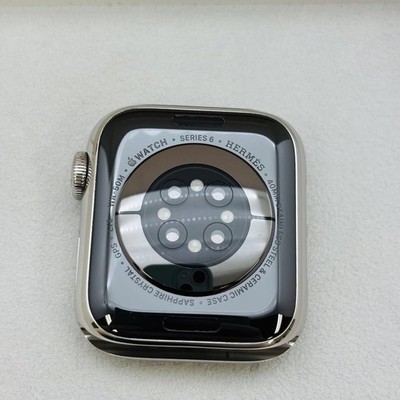 Apple Watch HERMES series6 40mm GPS+Cellular Silver Stainless