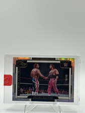 2024 Panini Three Count WWE British Bulldog White /40 Timeless Moments