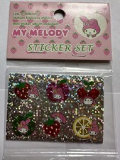 Sanrio My Melody 2002 Sticker Set NOS Sealed Sparkle Japan Y2K 61 Stickers Album