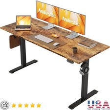 Electric Height Adjustable Desk W/ Memory Settings  Anti-Collision Feature New
