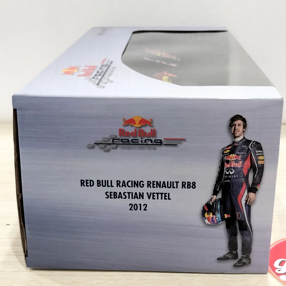 MINICHAMPS 1/18 Renault RB8 Red Bull Racing Sebastian Vettel 2012 110120001 - Image 3 of 4