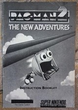 Pac Man 2 The New Adventures Manual - Super Nintendo Entertainment System SNES