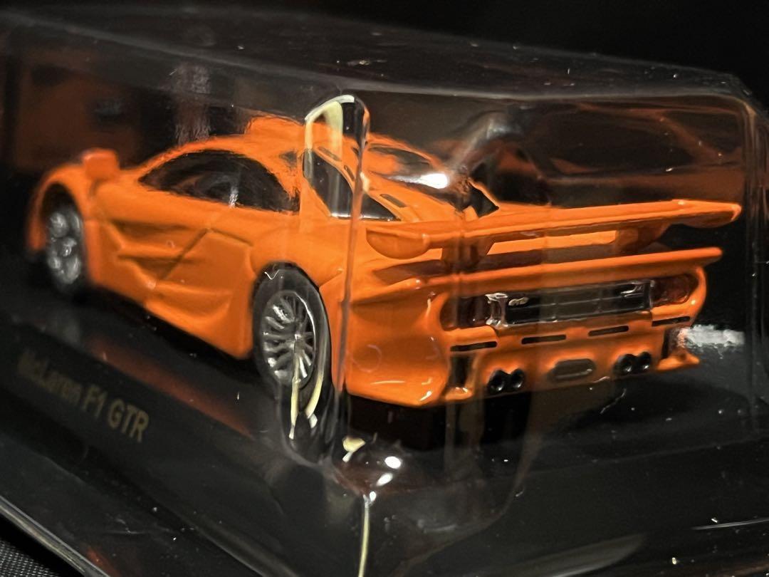 Kyosho 1/64 McLaren F1 GTR British Sports Car Orange