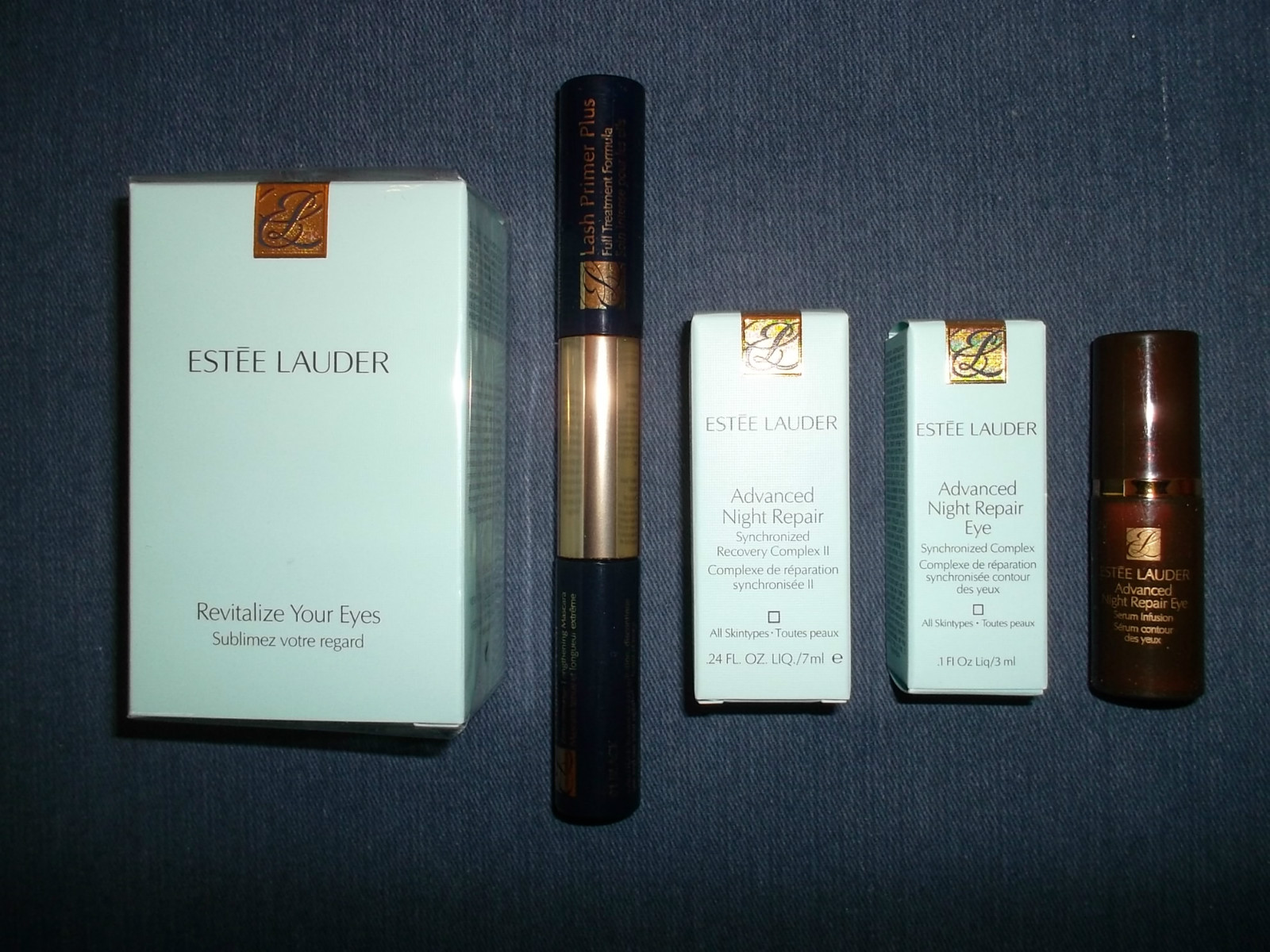 Lot soins Estée Lauder taille voyage l'excellence cosmétique en miniatures exclusives