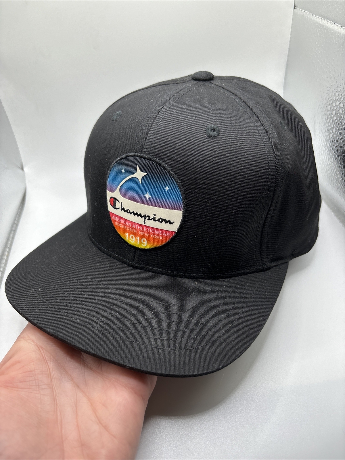 Champion Men Space Patch Baseball Cap Hat snapbac… - image 3