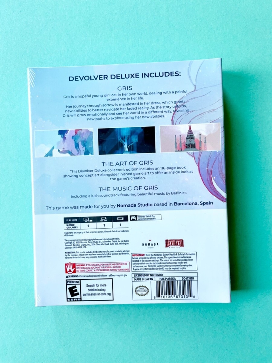 【switch】GRIS Deluxe Edition GRIS Deluxe Edition - Switch - - PNP Games Online Store