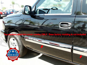 2003-2006-Chevy-Silverado-Sierra-Crew-Cab-Body-Side-Molding-Trim-Overlay-3-5-034
