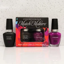 CUCCIO Veneer Match Makers - EYE CANDY IN MIAMI 6039 Gel & Nail Lacquer Duo Kit