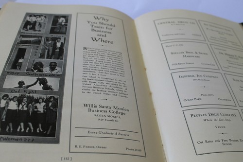 Gondoliers Venice California High 1928 Yearbook; BELONGED TO LTG PEERS’ BROTHER - Foto 7 di 12