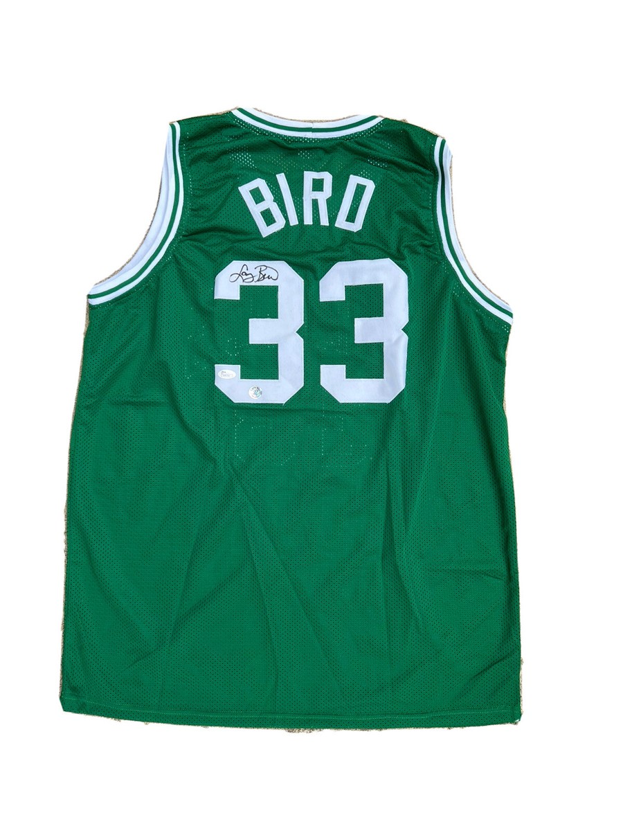 Larry Bird Signed Boston Celtics (Home Green) Jersey JSA | eBay