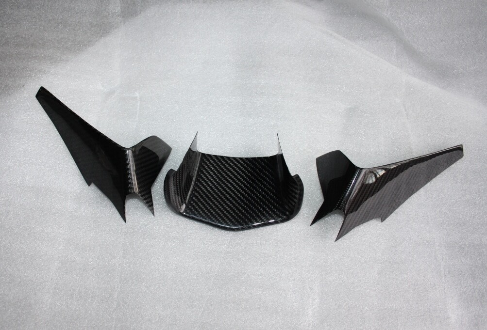 Entrée d'air carbone pour Yamaha R1 R1M 2015-2019 carénage avant de prestige