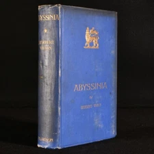 1901 Abyssinia Through the Lion-Land Herbert Vivian Illus Maps Cloth 1st Edn ...