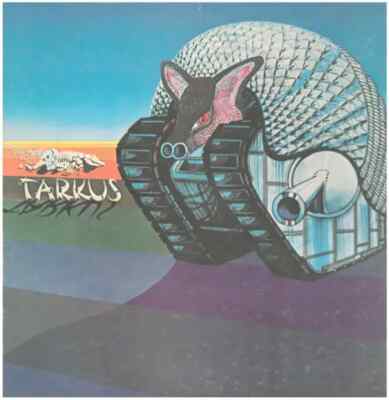 Emerson, Lake & Palmer Tarkus INSERT JAPAN NEAR MINT Atlantic Vinyl LP