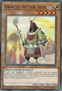 Oracle of the Sun - LED5-EN029 - Common - 1st Edition x3 - Near Mint