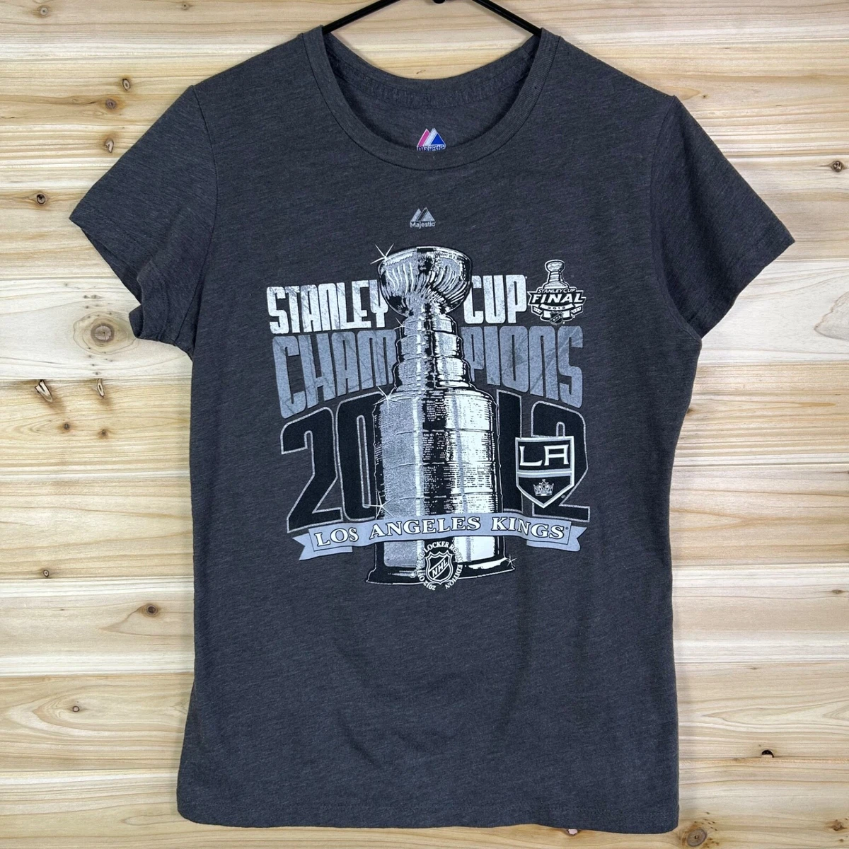 Los Angeles LA Kings Majestic TShirt Tee Mens Large NHL