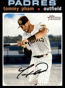 2020 Topps Heritage #268 Tommy Pham San Diego Padres | eBay