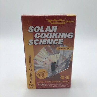 Solar Cooking Science Experiment Kit- Summer Educational Fun- Fights Boredom!