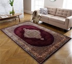 Rich Bordeaux Charm-Burgundy Area Rug for Living Room Bedroom Dining Room Carpet