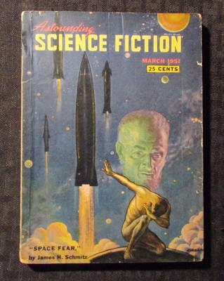 1951 March ASTOUNDING SCIENCE FICTION Pulp VG 4.0 James H Schmitz