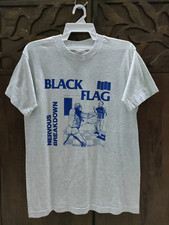 Black Flag T-Shirt Nervous Breakdown Punk Band Tee MA831