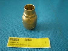 NIBCO  NS480YLFF Sweat BRONZE CHECK VALVE 3/4" 250 CWP NEW