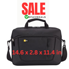 14.6Inch Briefcase for Men Large Laptop Case Computer Bag Office Travel Business