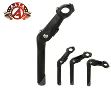 ALTALINE Bicycle Bike Adjustable Alloy Stem 22.2mm "ATB-180" Black