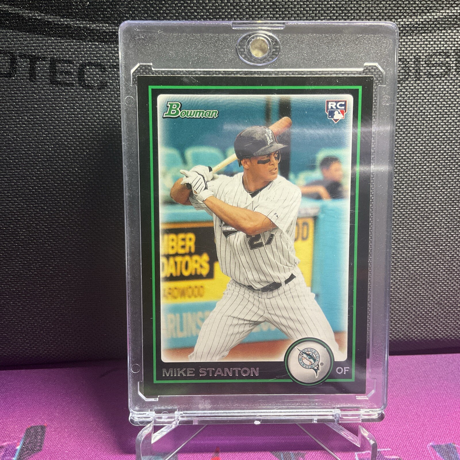 2010 Bowman Chrome Draft Rookie Giancarlo (Mike) Stanton  #BDP30 RC Yankees