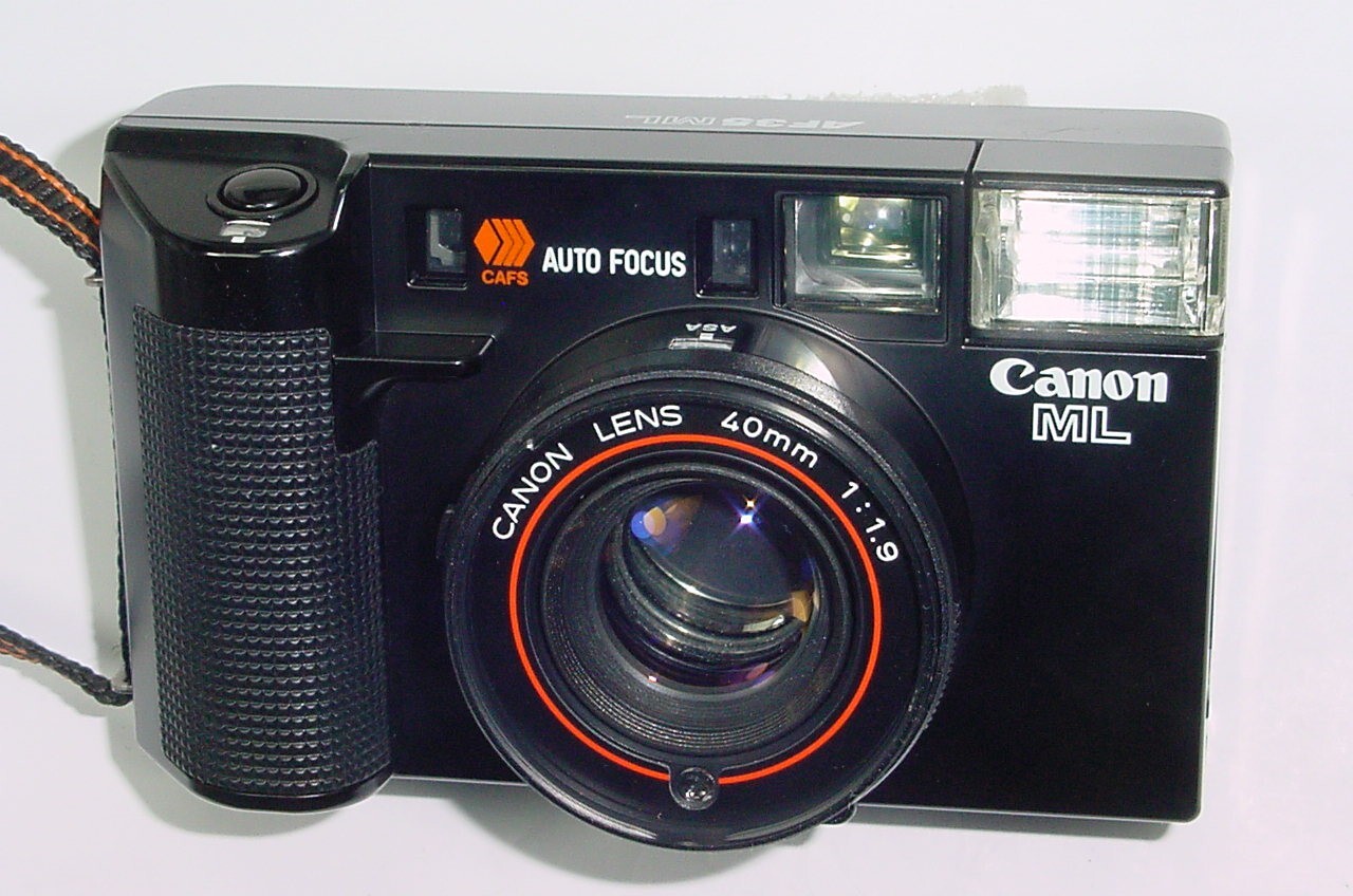 Canon AF35 ML Objektiv 35 mm Film Autofokus Point & Shoot Kompaktkamera 40 mm f/1,9 - Bild 2 von 7