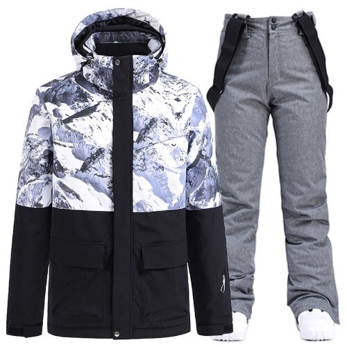 MenWomen'Snow Suit Sets, Snowboarding Clothing, Ski Costumes, Waterproof Winter - Picture 26 of 38