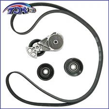 Serpentine Belt Tensioner Pulley Kit For 00-2002 Ford Mustang 4.6L V8 90K38189C