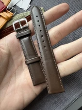 Vintage Watch Strap 18 mm  Leather Nos Top Quality V34