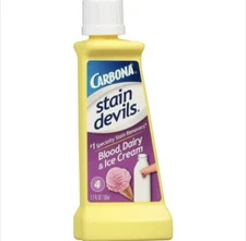 Carbona Stain Devils, #4 Blood, Dairy & Ice Cream Stain Remover, 1.7 Fl. Oz.