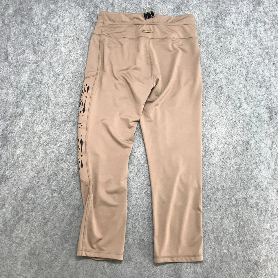 Catherine Malandrino Leggings Womens Size Small Pull On Active Laser Cut Designs - Image 3 of 4