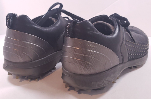 Ecco Biom Yak Black Gray Hybrid Performance Lace Up Golf Shoes Men's Size 45 - Picture 10 of 15